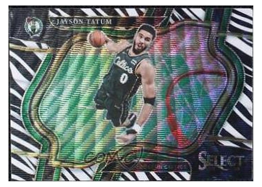 2022-23 Panini Select Base Set Jayson Tatum #255 card