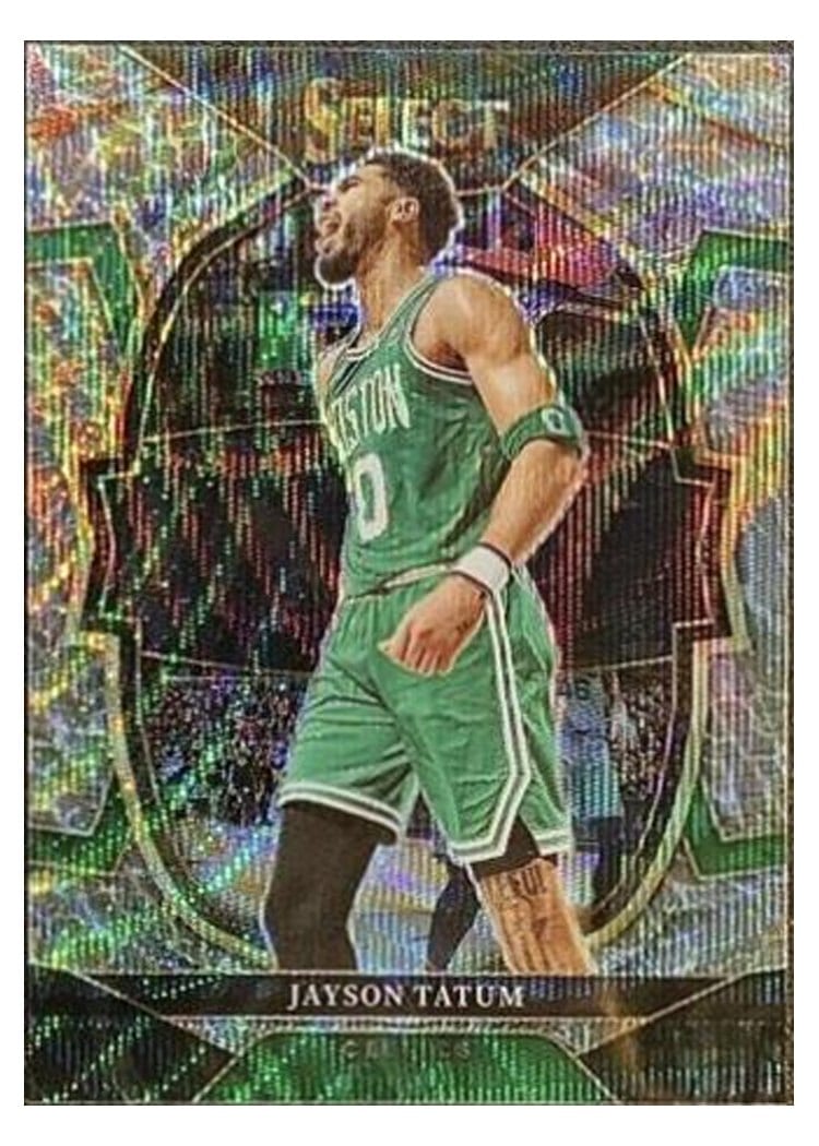 2022-23 Panini Select Base Set Jayson Tatum #55 card