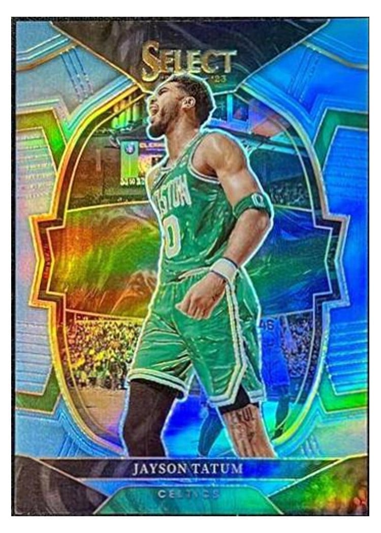 2022-23 Panini Select Base Set Jayson Tatum #55 card