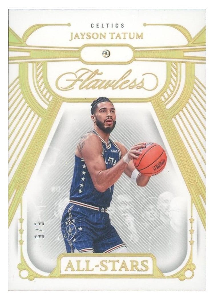 2023-24 Panini Flawless All-Stars Jayson Tatum #134 card