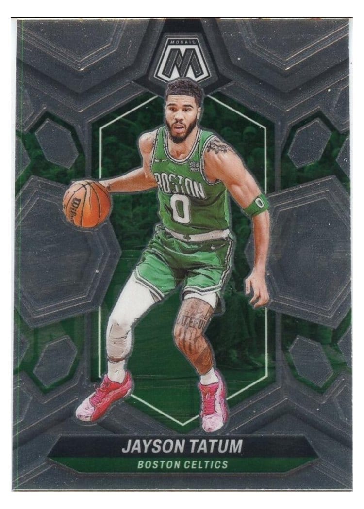 2023-24 Panini Mosaic Base Set Jayson Tatum #147 card