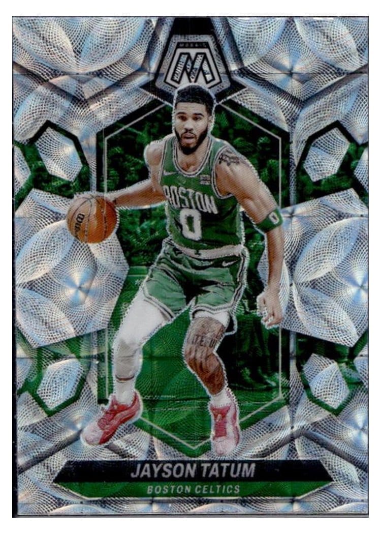 2023-24 Panini Mosaic Base Set Jayson Tatum #147 card