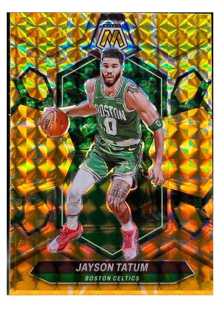 2023-24 Panini Mosaic Base Set Jayson Tatum #147 card