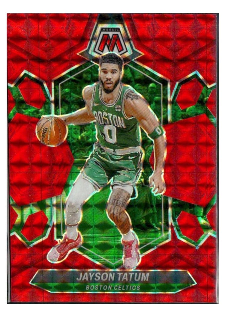 2023-24 Panini Mosaic Base Set Jayson Tatum #147 card
