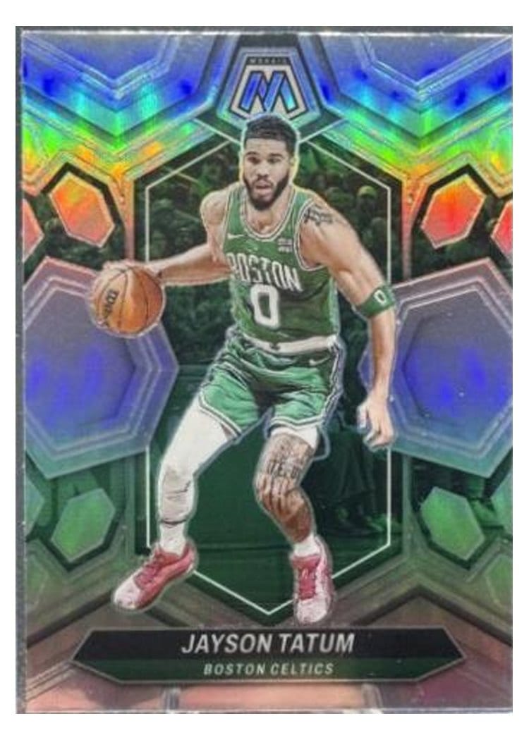 2023-24 Panini Mosaic Base Set Jayson Tatum #147 card