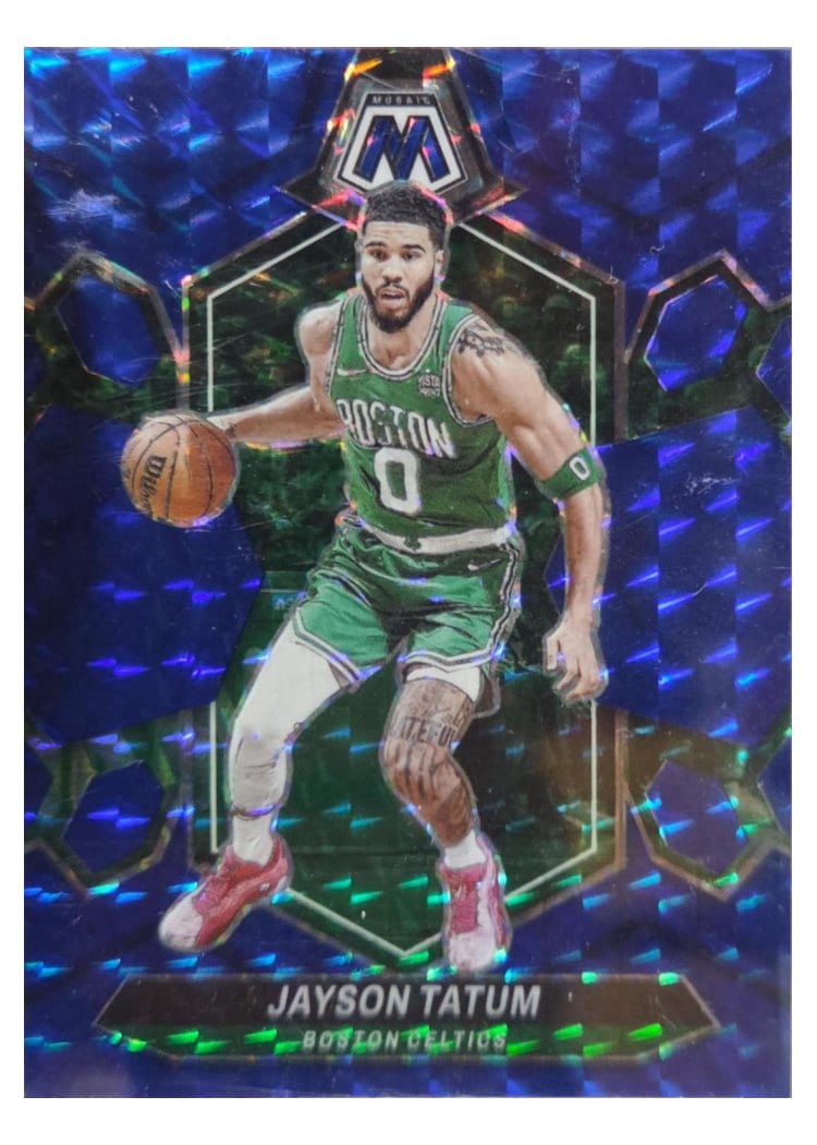 2023-24 Panini Mosaic Base Set Jayson Tatum #147 card