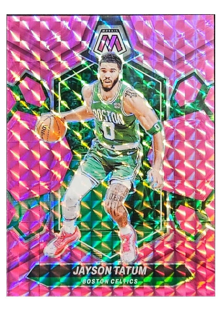 2023-24 Panini Mosaic Base Set Jayson Tatum #147 card