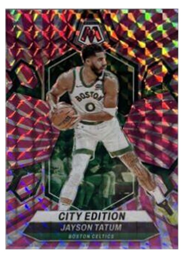 2023-24 Panini Mosaic Base Set Jayson Tatum #147 card
