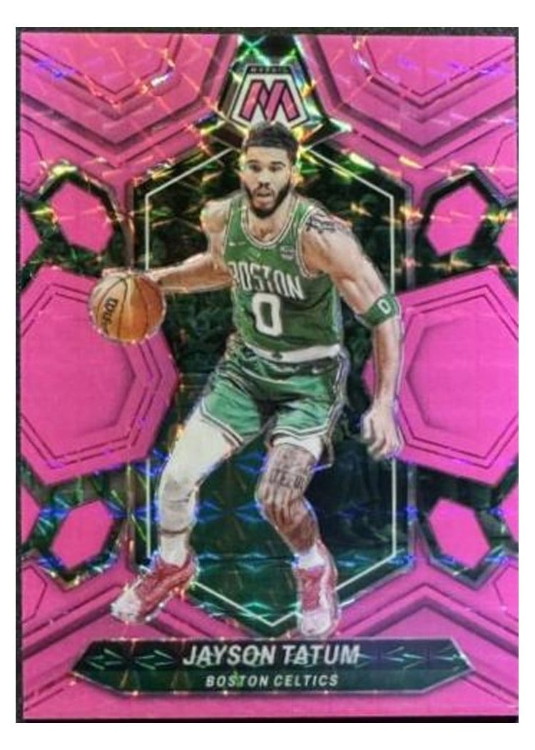 2023-24 Panini Mosaic Base Set Jayson Tatum #147 card
