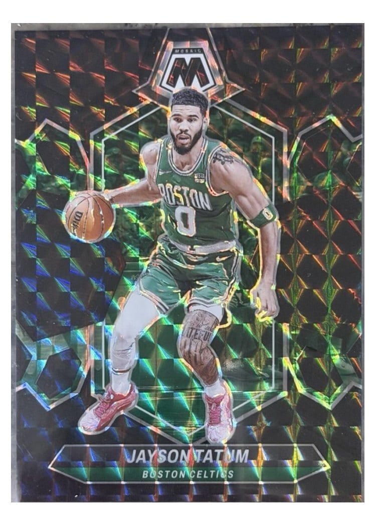 2023-24 Panini Mosaic Base Set Jayson Tatum #147 card