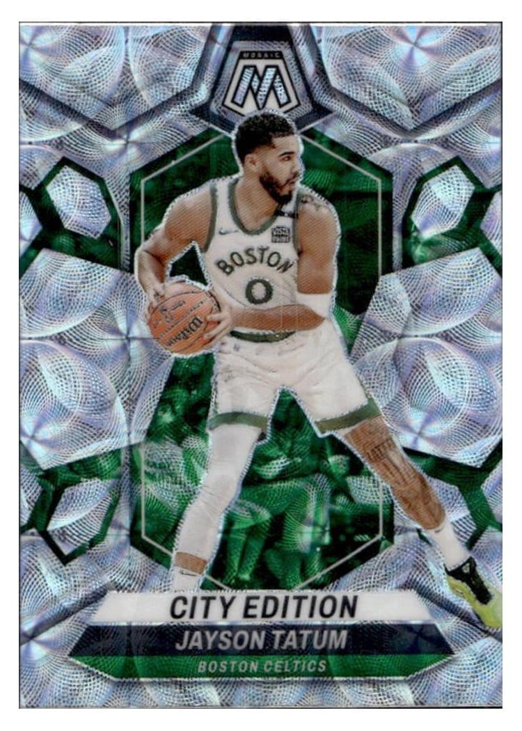 2023-24 Panini Mosaic Base Set Jayson Tatum #284 card