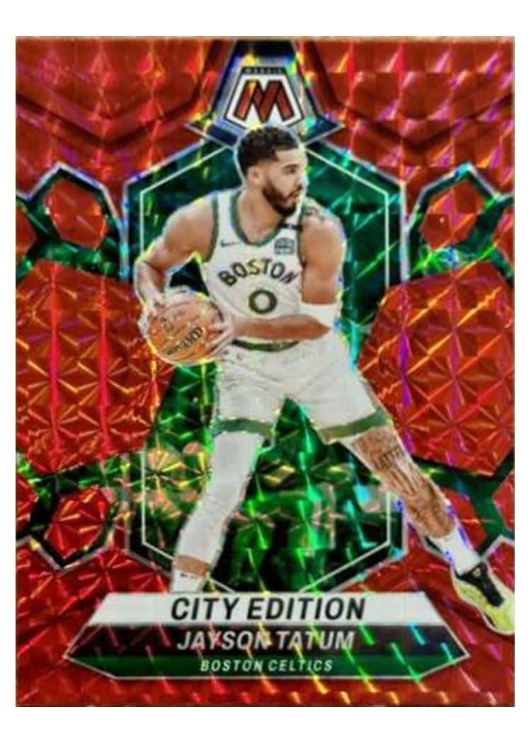 2023-24 Panini Mosaic Base Set Jayson Tatum #284 card