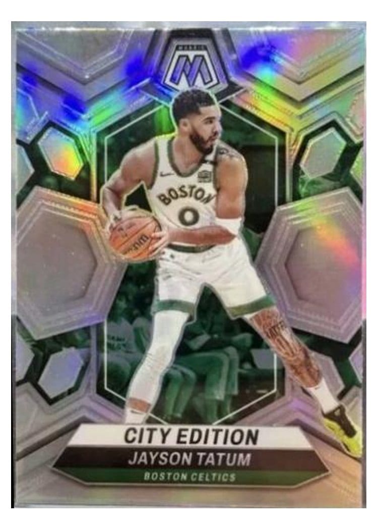 2023-24 Panini Mosaic Base Set Jayson Tatum #284 card
