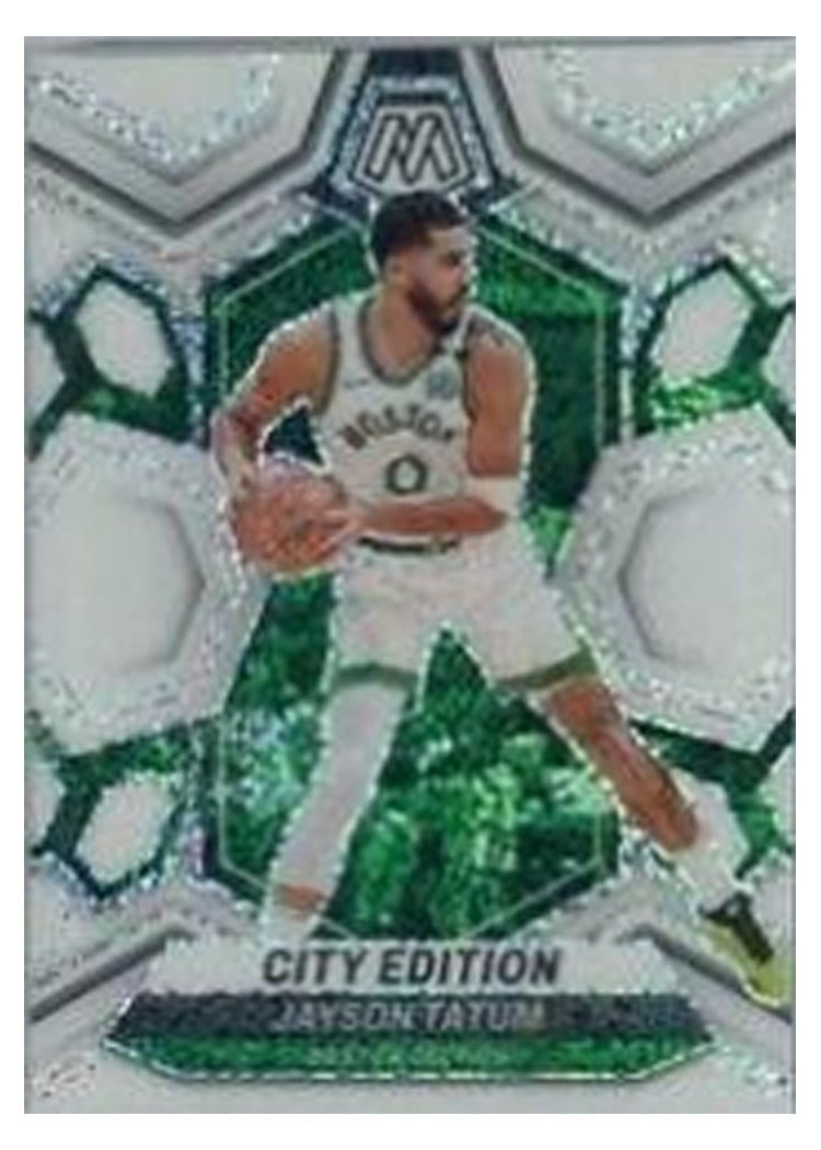 2023-24 Panini Mosaic Base Set Jayson Tatum #284 card