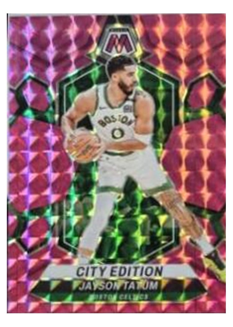 2023-24 Panini Mosaic Base Set Jayson Tatum #284 card