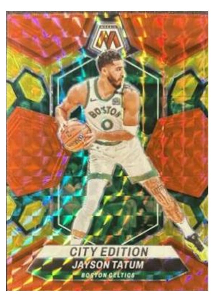 2023-24 Panini Mosaic Base Set Jayson Tatum #284 card