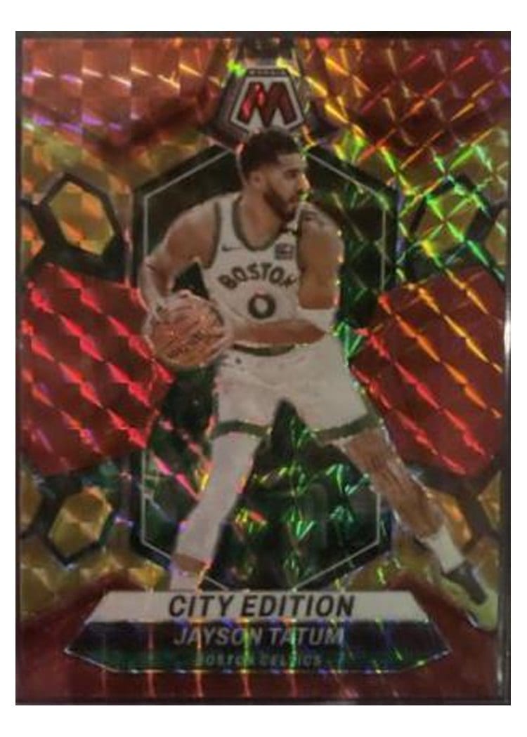 2023-24 Panini Mosaic Base Set Jayson Tatum #284 card