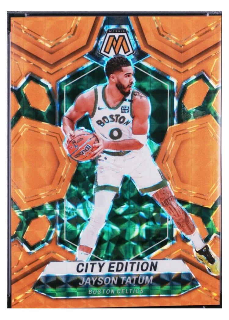2023-24 Panini Mosaic Base Set Jayson Tatum #284 card
