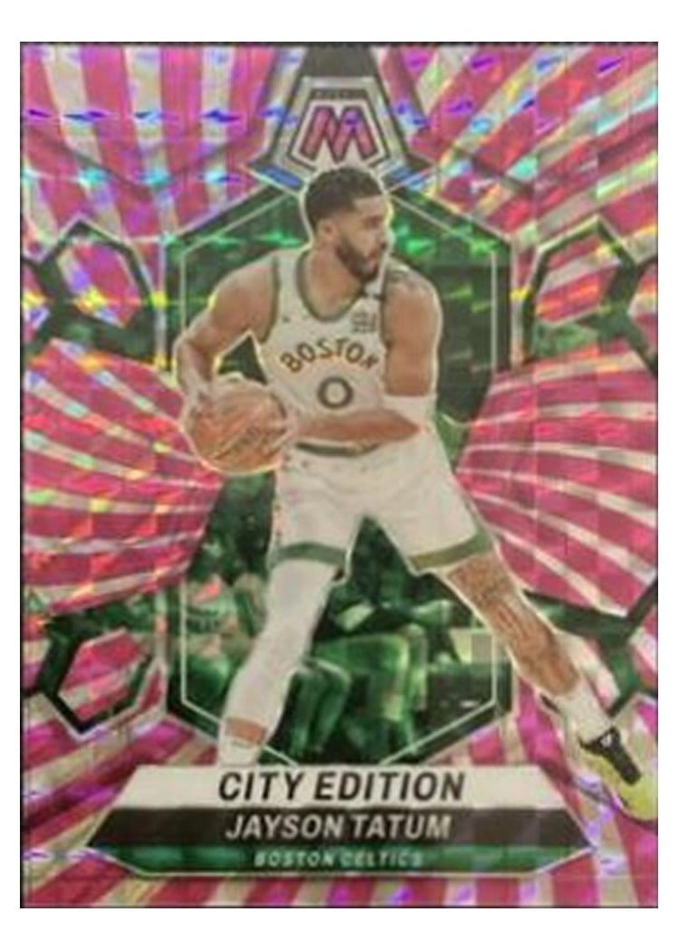 2023-24 Panini Mosaic Base Set Jayson Tatum #284 card