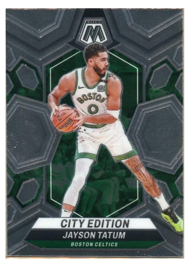 2023-24 Panini Mosaic Base Set Jayson Tatum #284 card