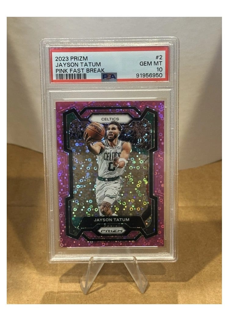 2023-24 Panini Prizm Base Set Jayson Tatum #2 card