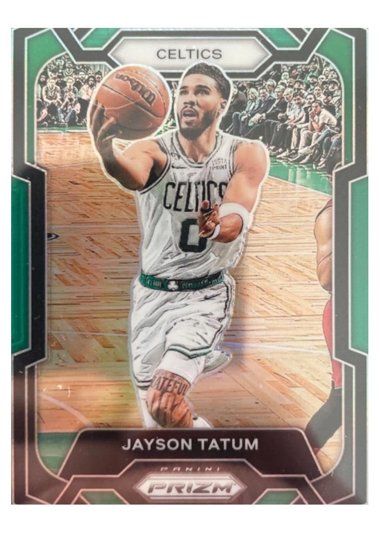 2023-24 Panini Prizm Base Set Jayson Tatum #2 card