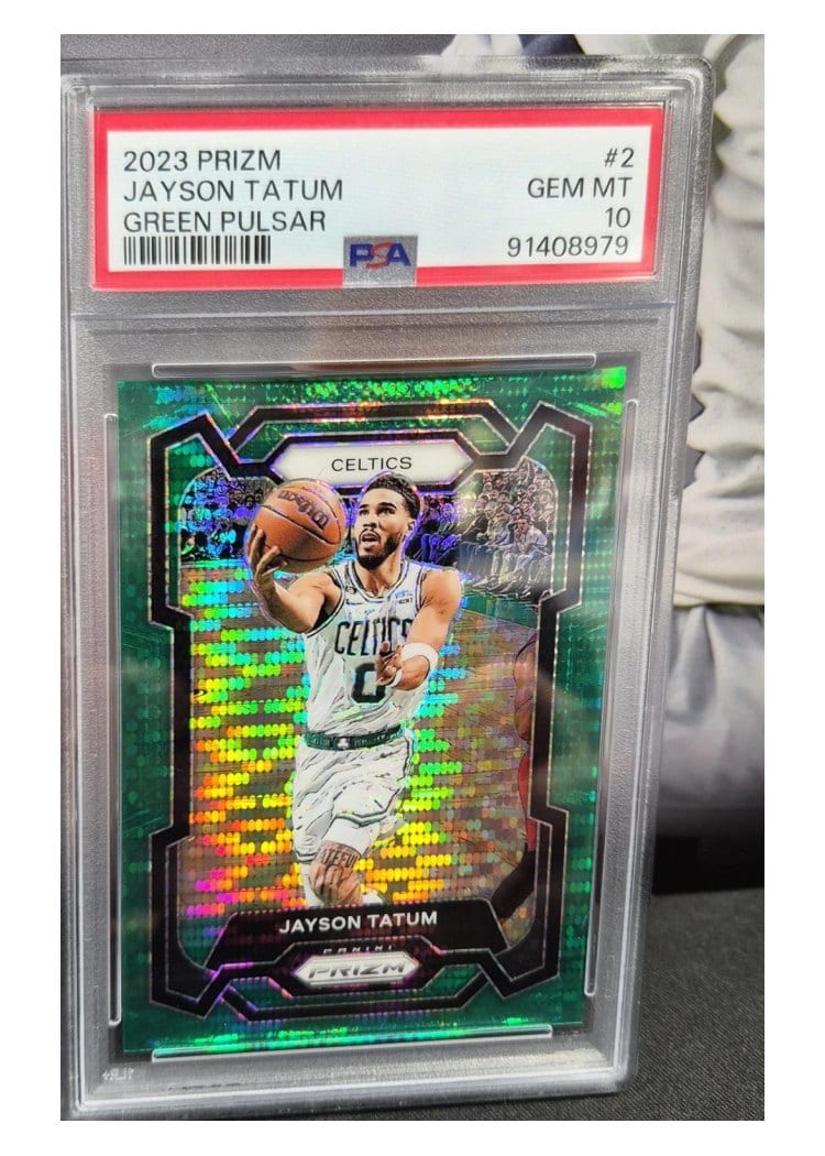 2023-24 Panini Prizm Base Set Jayson Tatum #2 card