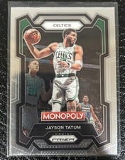2023-24 Panini Prizm Monopoly Base Set Jayson Tatum #7 card