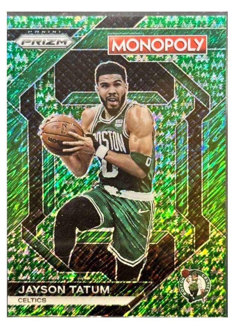 2023-24 Panini Prizm Monopoly Base Set Jayson Tatum #7 card