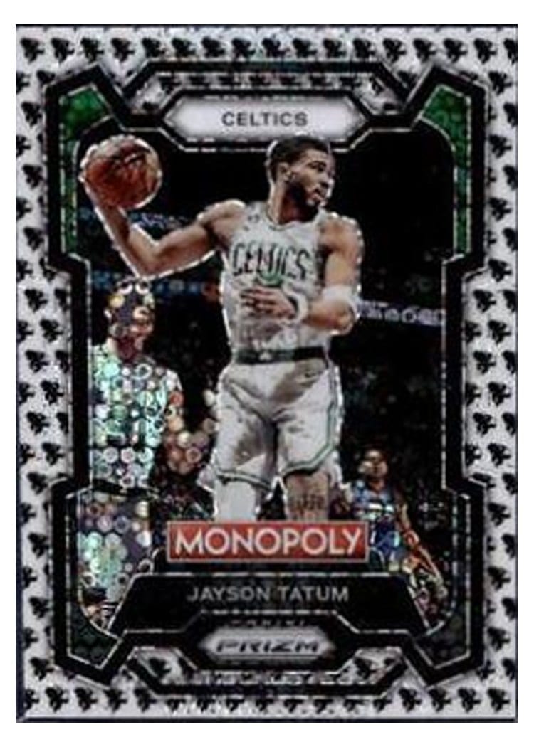 2023-24 Panini Prizm Monopoly Base Set Jayson Tatum #7 card