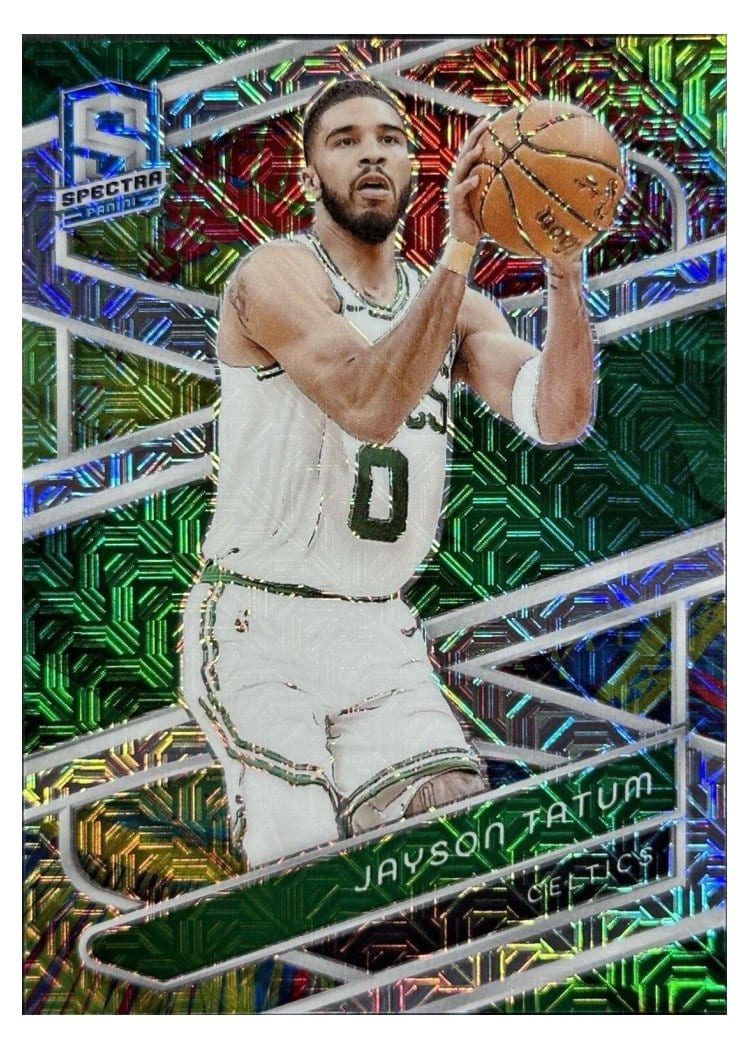 2023-24 Panini Spectra Base Set Jayson Tatum #21 card