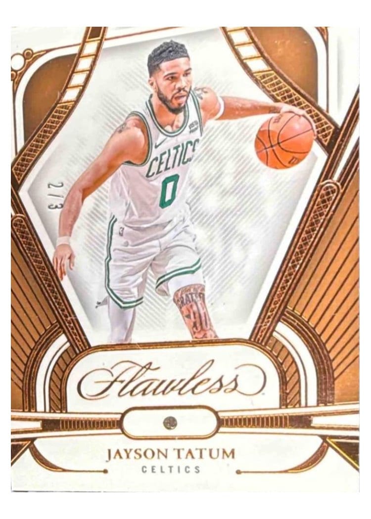 2023 Panini Flawless Jayson Tatum #48 card