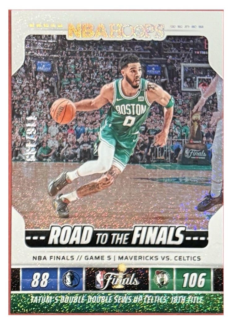 2024-25 Hoops Championship Moments Jayson Tatum #1 card