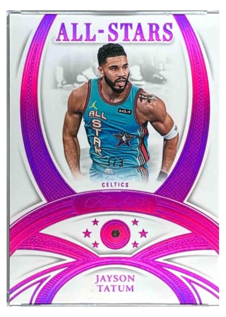 2024-25 Panini Flawless Base Gems Jayson Tatum #121 card