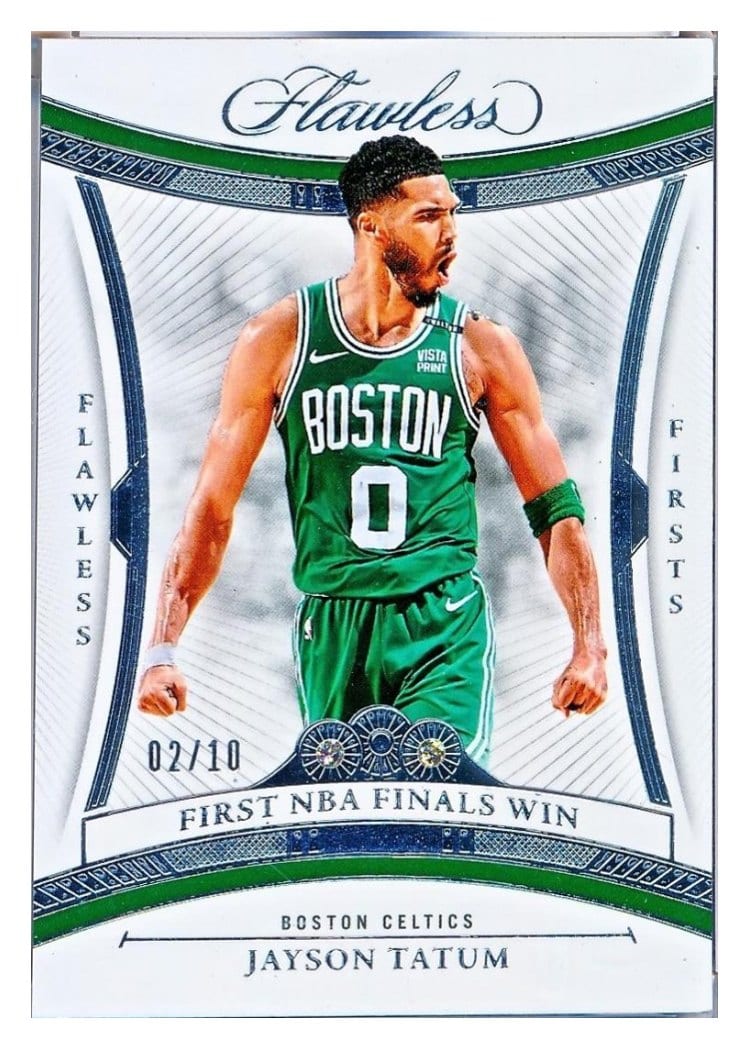 2024-25 Panini Flawless Base Gems Jayson Tatum #143 card