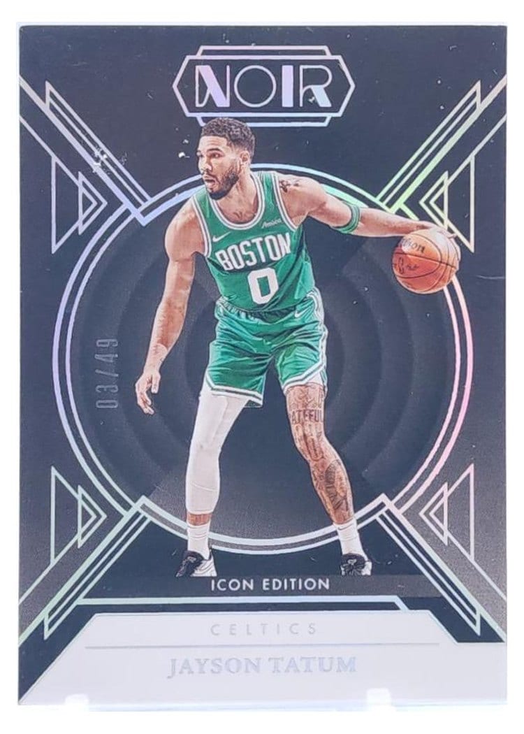 2024-25 Panini Noir Base Set Jayson Tatum #80 card