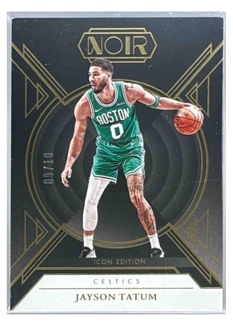 2024-25 Panini Noir Base Set Jayson Tatum #80 card