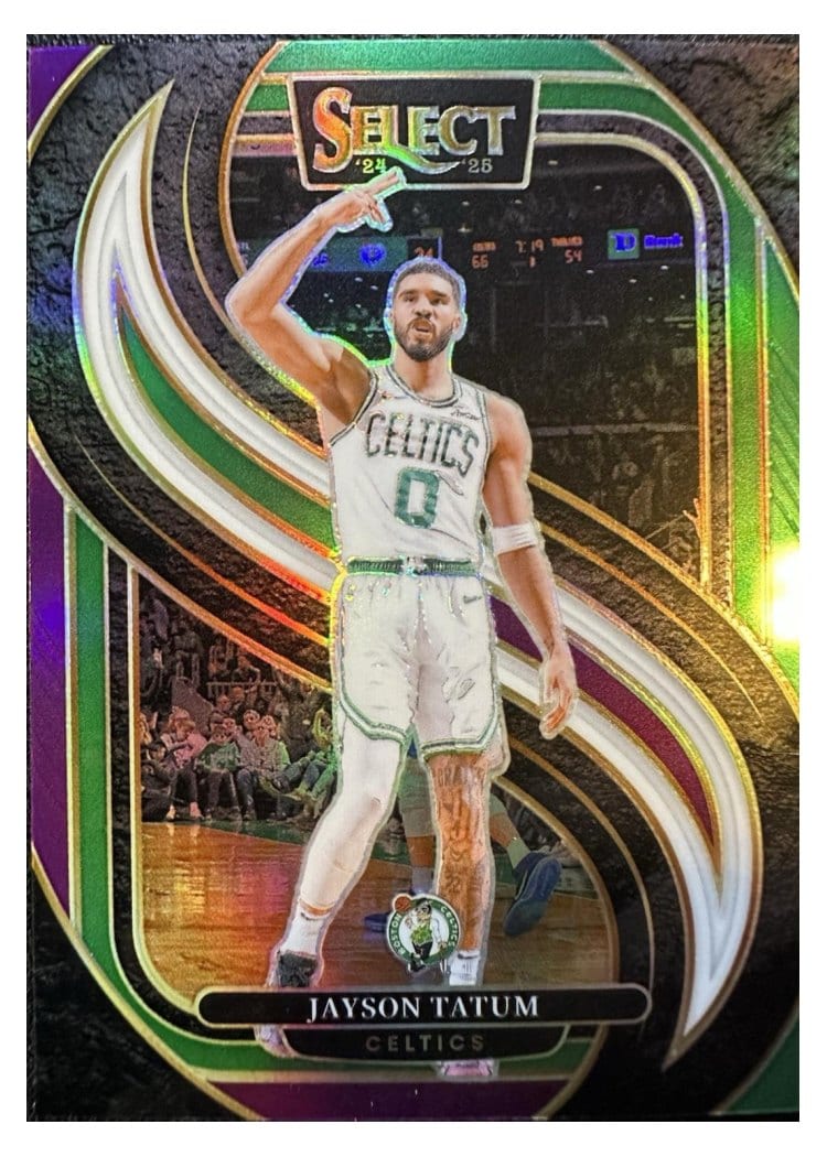 2024-25 Panini Select Base Set Jayson Tatum #110 card