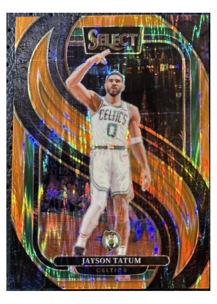 2024-25 Panini Select Base Set Jayson Tatum #110 card