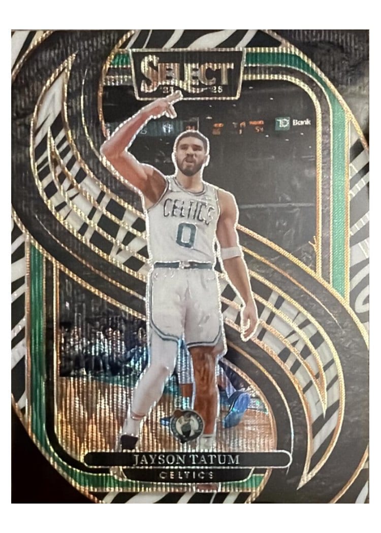 2024-25 Panini Select Base Set Jayson Tatum #110 card