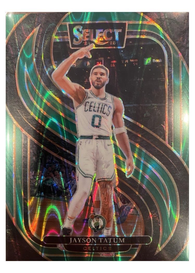 2024-25 Panini Select Base Set Jayson Tatum #110 card