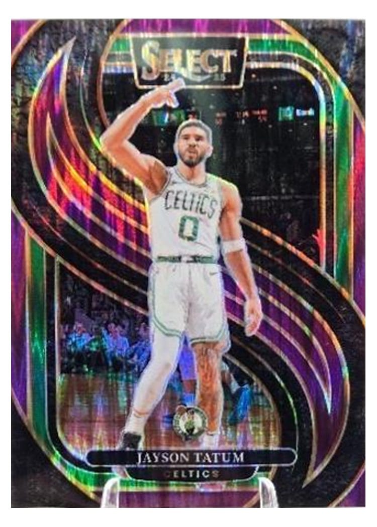 2024-25 Panini Select Base Set Jayson Tatum #110 card