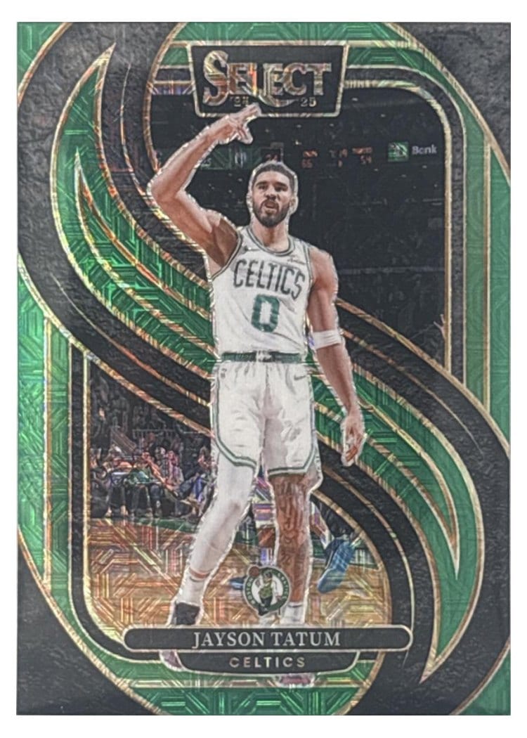 2024-25 Panini Select Base Set Jayson Tatum #110 card