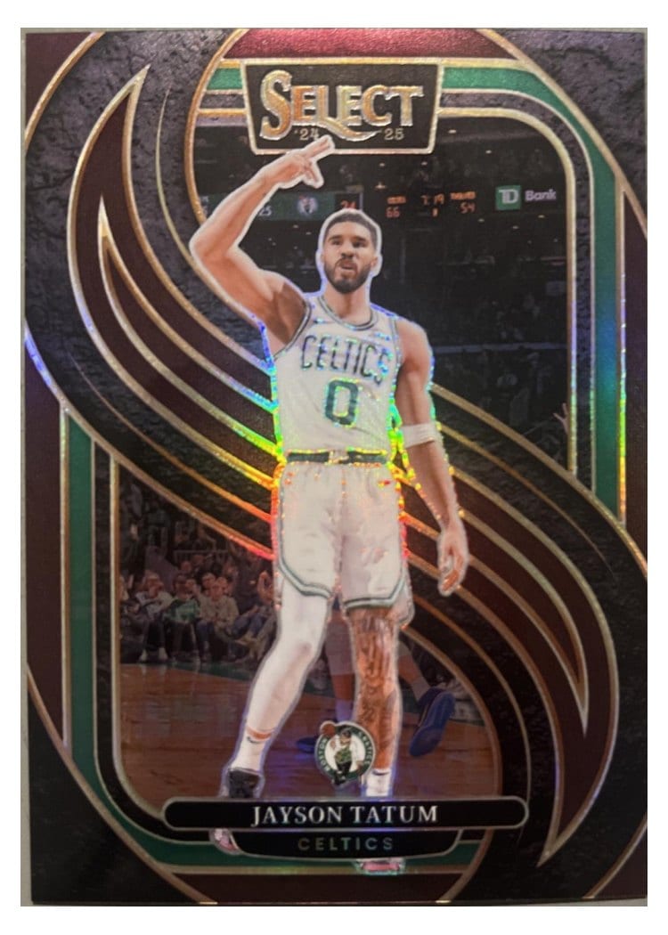 2024-25 Panini Select Base Set Jayson Tatum #110 card