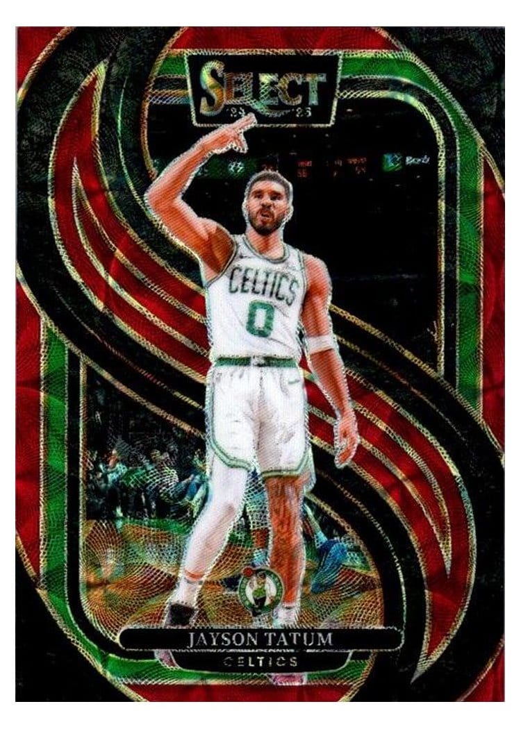 2024-25 Panini Select Base Set Jayson Tatum #110 card