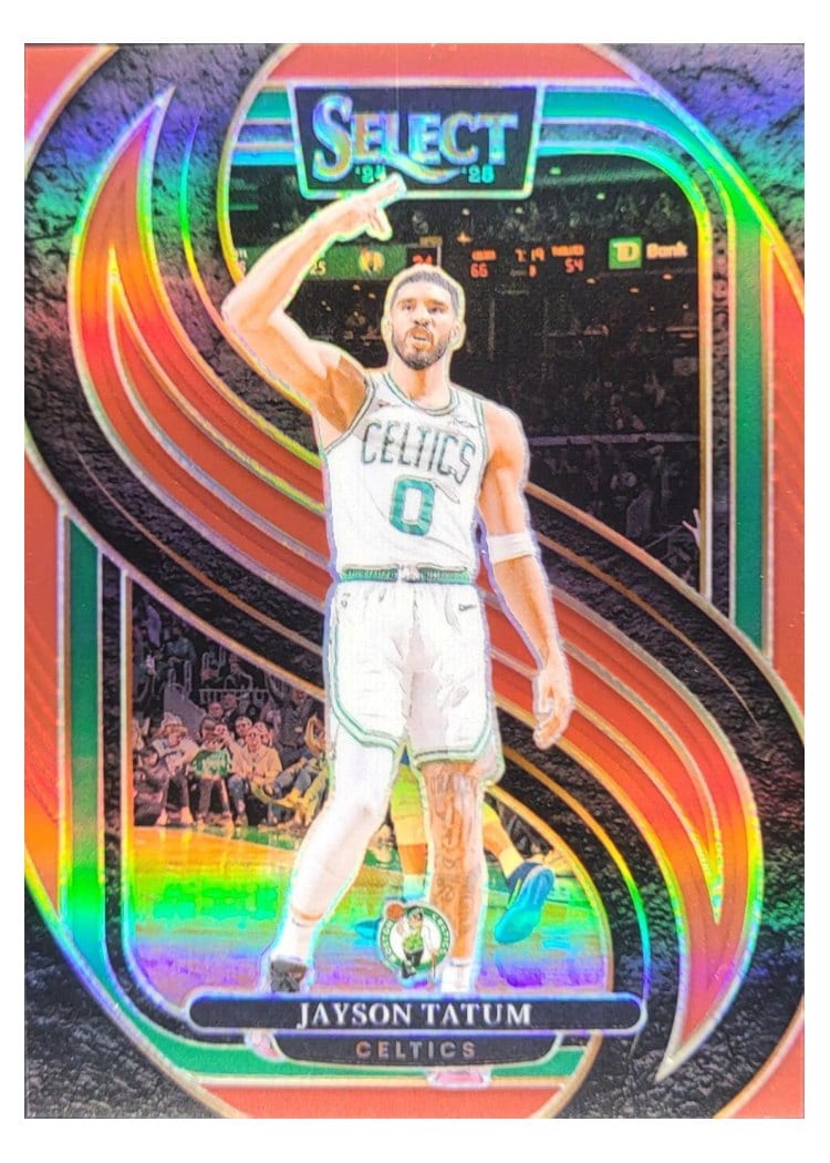 2024-25 Panini Select Base Set Jayson Tatum #110 card