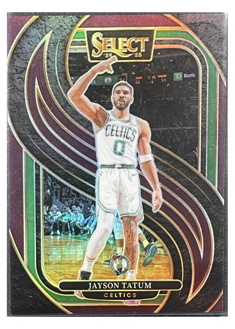 2024-25 Panini Select Base Set Jayson Tatum #110 card