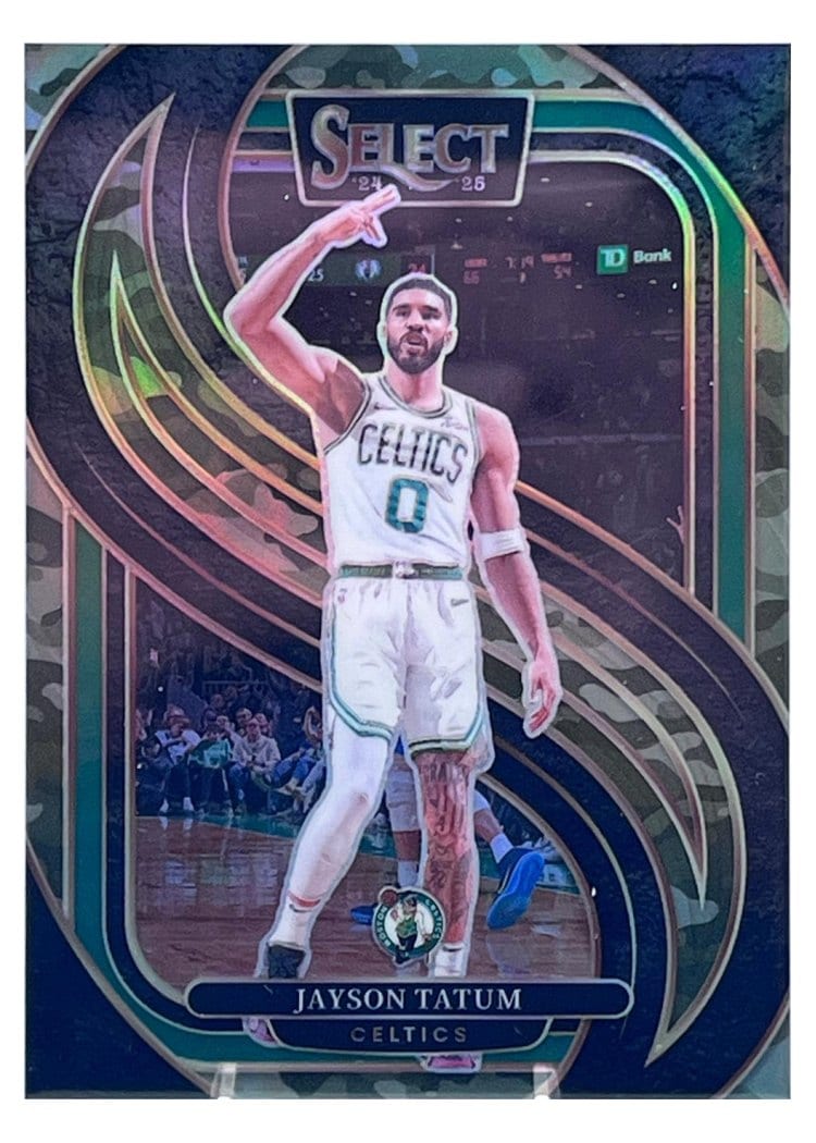 2024-25 Panini Select Base Set Jayson Tatum #110 card