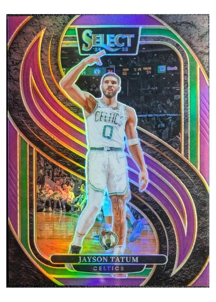 2024-25 Panini Select Base Set Jayson Tatum #110 card