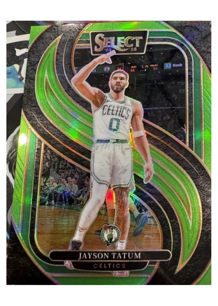 2024-25 Panini Select Base Set Jayson Tatum #110 card